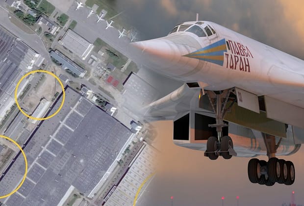 Rusia își reface flota nucleară. Extindere uriașă la o fabrică de bombardiere strategice, văzută din satelit