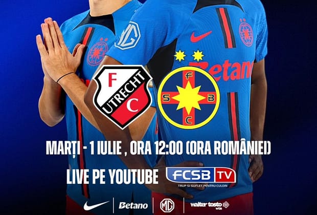 FCSB a făcut anunțul! Unde va putea fi urmărit LIVE al doilea amical al campioanei