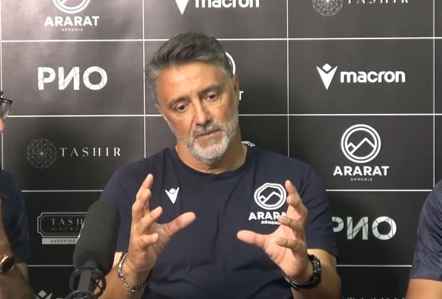 Antrenorul lui Ararat-Armenia a văzut-o pe U Cluj și a spus care sunt șansele de calificare la returul de la Sibiu