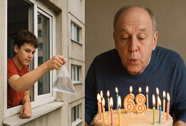 Ce trece timpul! Ultimul copil care a aruncat o pungă cu apă de la etaj a împlinit 68 de ani