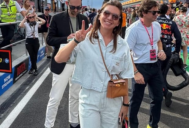 Simona Halep, la nivelul bogătașilor din Formula 1. Românca și-a etalat cel mai scump accesoriu la cursa din Ungaria