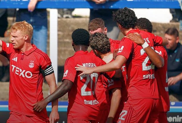 Ce a făcut Aberdeen, cu 5 zile înaintea turului cu FCSB din play-off-ul Europa League