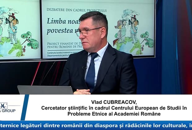 Vlad Cubreacov: În România, limba română nu este suficient de protejată în toate formele ei