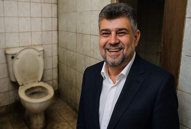 Pe lângă deficit, Ciolacu a lăsat în urma lui și un damf în budă de nu s-a putut intra o lună în ea