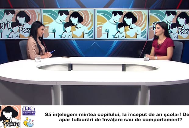 Mintea copilului la început de școală | Tulburări de învățare. Dr. Georgescu, la Părinți Prezenți / VIDEO