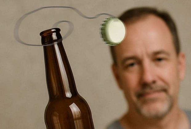 În sfârşit! S-a lansat kendama pentru beţivi: o bere cu capacul legat cu aţă