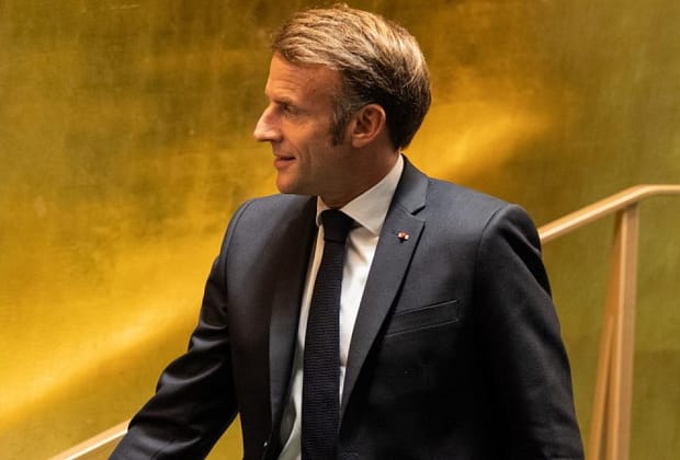 Macron, umilit de Donald Trump, la New York. Imaginile zilei / video viral