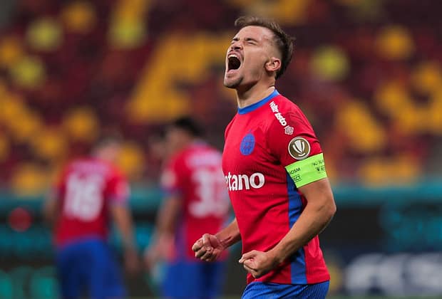 Darius Olaru, declarația serii după victoria lui FCSB din Europa League: „Trei puncte!”