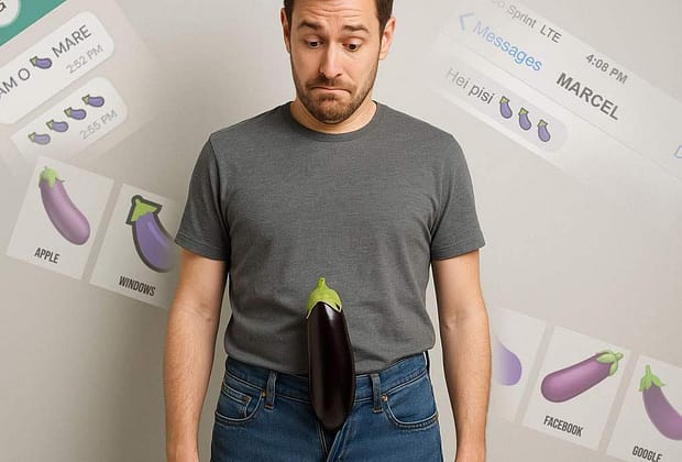 Efectul emoji-urilor. Tot mai multe femei cred că bărbaţii chiar au o vânătă în pantaloni