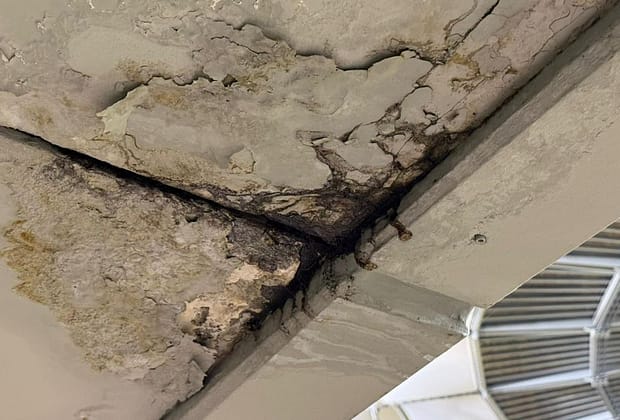 Urmările ploilor masive pe Arena Națională » Imagini incredibile pe cel mai scump stadion din România, la FCSB