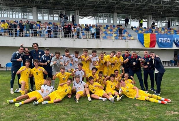 Naționala U16 a României, învinsă de Germania în ambele meciuri amicale din Essen