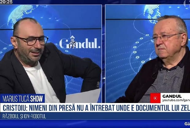 Sărăcie maximă la Gândul! Emisiuni cu Tucă fără bretele și Cristoiu fără vestă