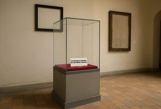 Jaf la muzeul din Mizil! S-a furat singurul exponat, o scobitoare folosită de Mihai Viteazul