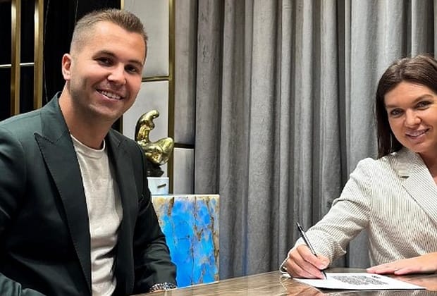 Cine este tinerelul alături de care Simona Halep se afișează în Cluj. Are un tată bogat și visa s-o cunoască pe Antonia