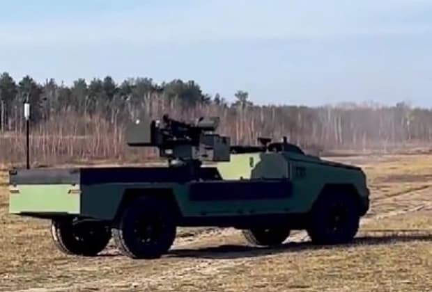 Ucraina a testat cu succes o nouă dronă terestră capabilă de misiuni de luptă autonome