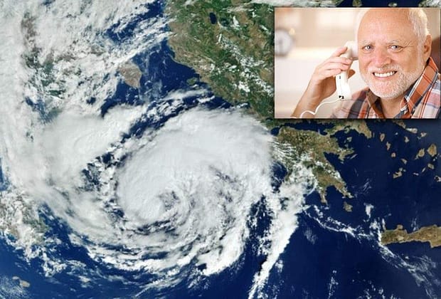 Ciclonul Adel trece prin Grecia şi vine spre noi. Mii de români l-au sunat să le aducă ulei