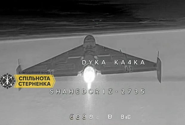 Ucrainenii au doborât o Shahed înarmată cu o rachetă aer-aer cu ajutorul dronei interceptoare Sting