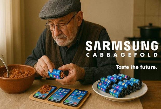 Adio, Samsung Trifold! Un român a inventat un telefon atât de pliabil încât poţi face sarmale în el