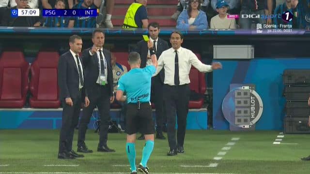 Istvan Kovacs i-a dat ”galben” lui Simone Inzaghi! Ce semn i-a arătat antrenorul lui Inter Milano