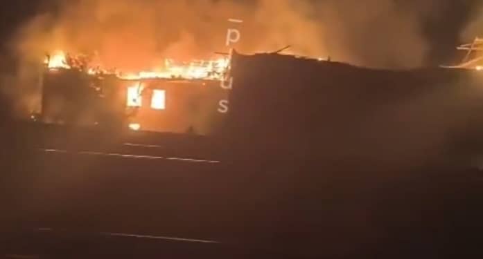 VIDEO Atac ucrainean de amploare asupra unei gări din regiunea rusă Volgograd. Imagini cu flăcări uriașe publicate de localnici / Ce spune guvernatorul rus