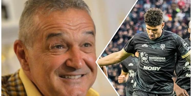 Gigi Becali, uluit de ‘bomba’ marcată de Florinel Coman la Cagliari: „Deja s-a pus luneta pe el”