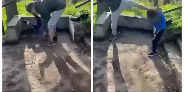 Violență extremă în Bihor: băiețel filmat în timp ce este bătut crunt de un adolescent. Poliţia a deschis dosar penal