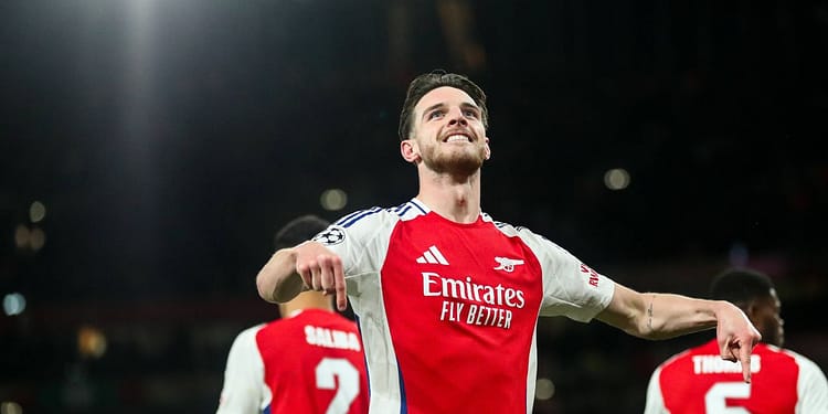 Declan Rice a făcut show la interviuri după „dubla” din Arsenal -0: „O aveam pregătită. Am dat-o în zid de prea multe ori”