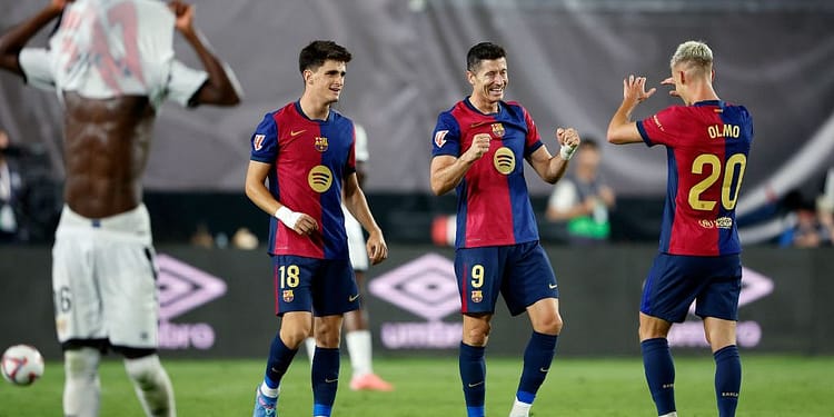 Probleme mari pentru FC Barcelona! La Liga a reacționat în cazul contractelor lui Dani Olmo și Pau Victor