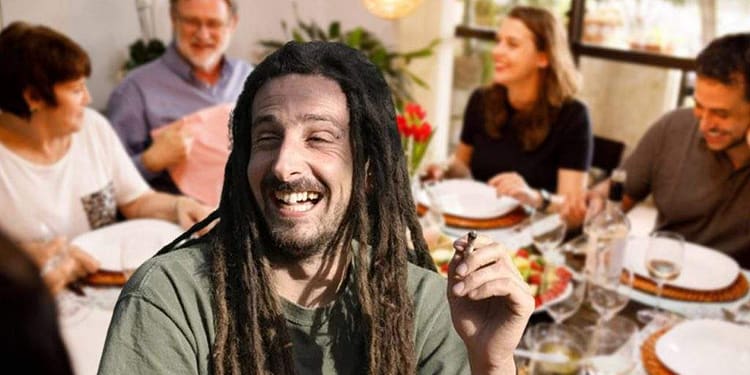 Chill! Un român nu s-a mai certat cu rudele la masa de Paşti după ce a pus marijuana în drob