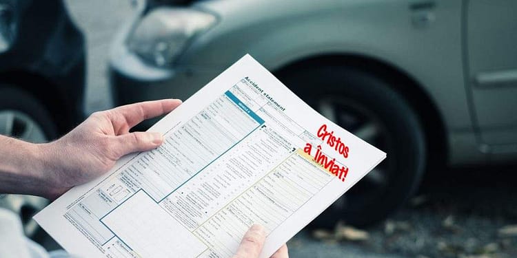 Știați? Până la Rusalii trebuie să scrii ”Cristos a înviat” pe formularul de amiabilă