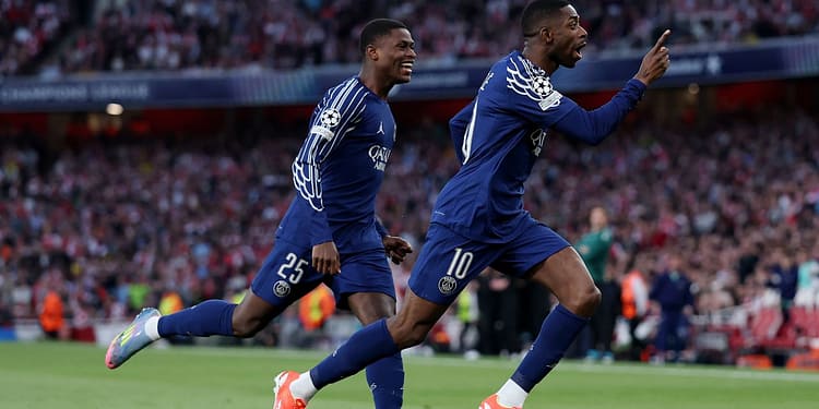 Arsenal – PSG 0-1. Parizienii se impun și intră cu un avantaj în meciul decisiv