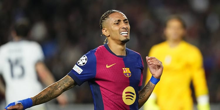 Raphinha, dur imediat după Barcelona -3: „Este inacceptabil!”