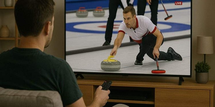 Milioane de români s-au uitat la curling pe Eurosport, că pe toate posturile era dezbaterea