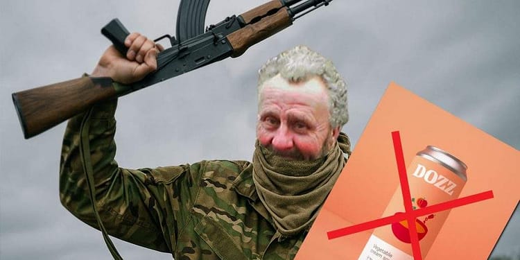 Nea Costel anunţă jihad împotriva blasfemiatorilor care vând supă într-o cutie de bere