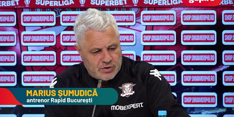Ce spune Șumudică despre continuarea colaborării cu Rapid: „Nu pot răspunde, sunt foarte supărat. Eu am luat o decizie acum câteva etape” + Recunoaște că FCSB este cea mai bună echipă din campionat