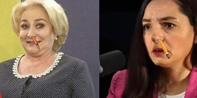 Dăncilă exultă după tâmpeniile spuse de Anamaria Gavrilă: „He-he, hehehehe”