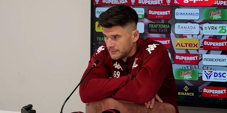 Cristi Săpunaru, ultima conferință de presă ca jucător al Rapidului: „Le transmit un mesaj fanilor: să rămână lângă echipă. Fără ei, clubul ăsta e ZERO”