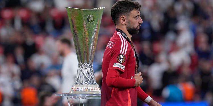 Unde poate ajunge Bruno Fernandes după finala Europa League pierdută în fața lui Tottenham