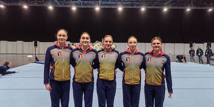 Echipa feminină a României s-a clasat pe locul 4 la Campionatele Europene de Gimnastică din Leipzig » Ana Bărbosu, în 3 finale