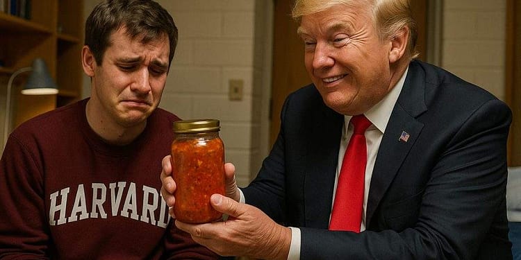 Război pe faţă! Trump confiscă zacusca studenţilor români de la Harvard