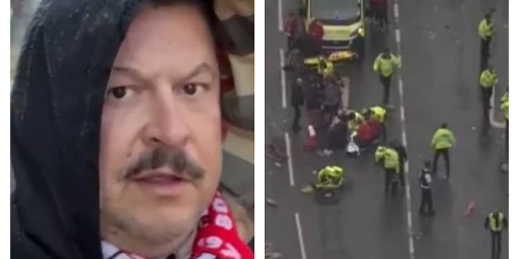 Mărturii cutremurătoare din Liverpool, după ce o mașină a intrat în mulțime. Mihai Bobonete se afla acolo: Oamenii s-au enervat, iar el a accelerat