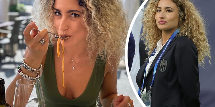 Italia a venit cu nutriționistul la meciul contra României Under 21 » Cine este Maria Luisa, apariția misterioasă din staff-ul Squadra Azzurra