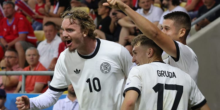 Germania U21 se califică în sferturile de finală ale Campionatului European » Show total într-o partidă cu șase goluri