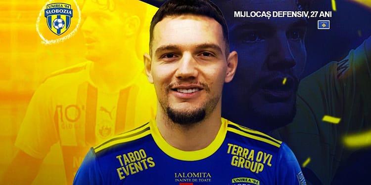 Încă un kosovar în SuperLiga. Fotbalistul transferat de Unirea Slobozia