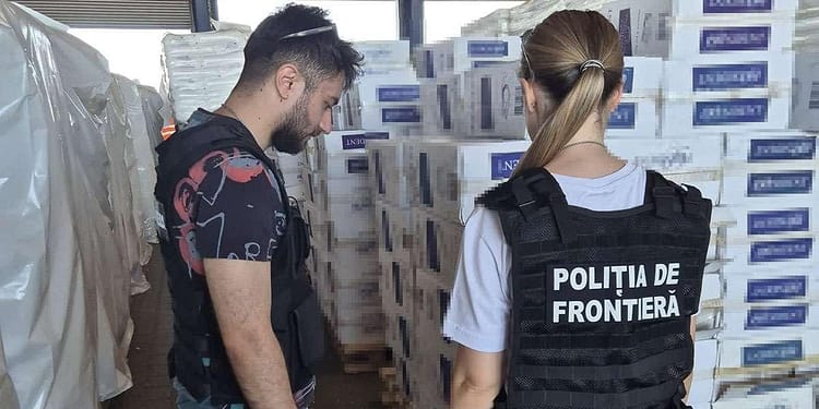 Captură de peste 8 milioane de lei. Ce au descoperit polițiștii într-un container care trebuia să conțină scobitori