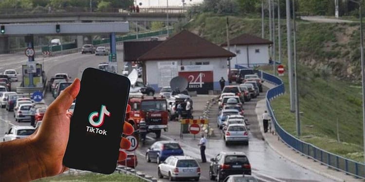 Ca să nu mai stea țăranii la coadă, taxa de la Fetești se poate achita și prin TikTok