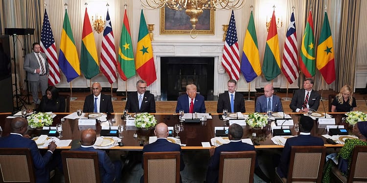 VIDEO Gafă la Casa Albă. Trump l-a întrebat pe președintele Liberiei unde a învățat engleza, limba oficială a țării sale