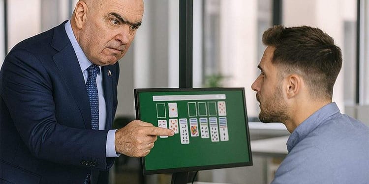 Nu se mai opreşte! Bolojan ia la verificat şi scorul la Solitaire al fiecărui bugetar!