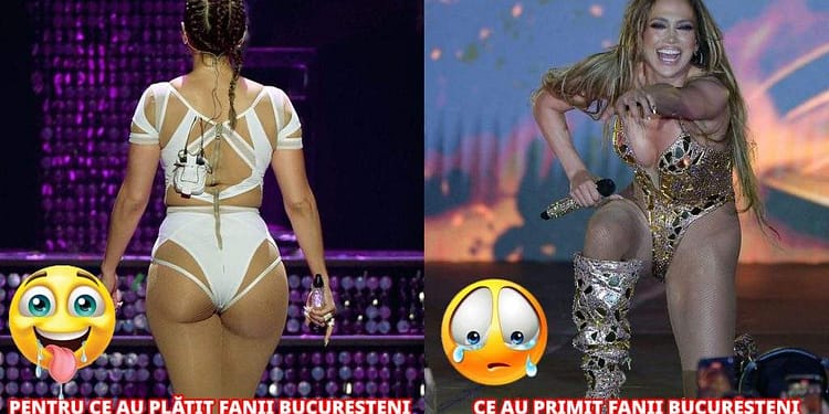 Jennifer Lopez, lipsă de respect faţă de fanii bucureşteni: nu le-a arătat curul