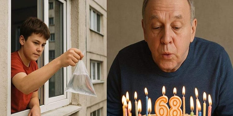 Ce trece timpul! Ultimul copil care a aruncat o pungă cu apă de la etaj a împlinit 68 de ani